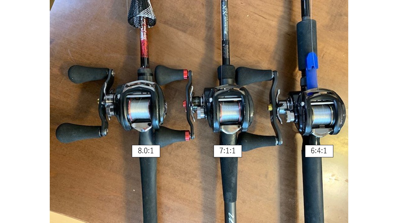 お悩み解決 リールのギヤ比について解説 釣具レビューや釣りレポートの 釣りレビュー