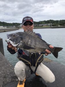 東風に強い数少ない釣り場!指宿今和泉港チヌ釣りでお邪魔しました!